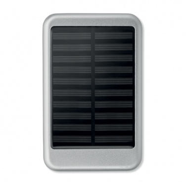 Logo trade business gifts image of: 4000 mAH solar powerbank