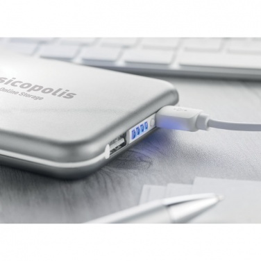 Logotrade corporate gift image of: 4000 mAH solar powerbank