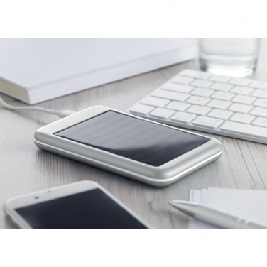 Logo trade promotional products picture of: 4000 mAH solar powerbank