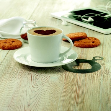 Logo trade promotional item photo of: Cappuccino cup and saucer