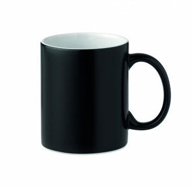 Logo trade corporate gifts image of: Dark sublimation mug 300ml