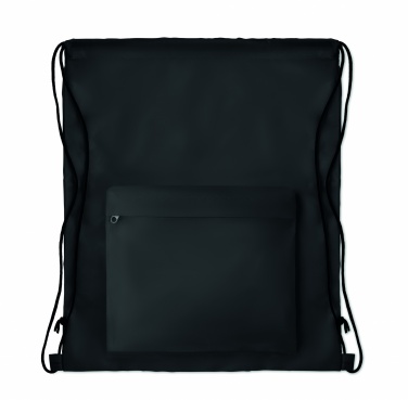 Logo trade promotional merchandise photo of: 210D Polyester drawstring bag