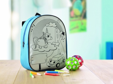 Logo trade promotional merchandise photo of: Backpack with 5 markers