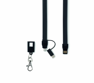 Logo trade corporate gifts picture of: A4 folder with power bank