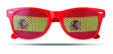 Logo trade promotional merchandise image of: Glasses country