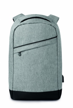 Logotrade promotional items photo of: 2 tone backpack incl USB plug