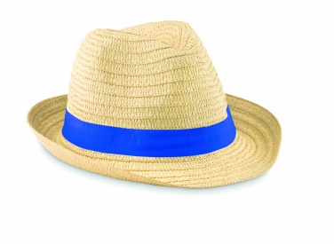 Logo trade promotional gifts image of: Paper straw hat