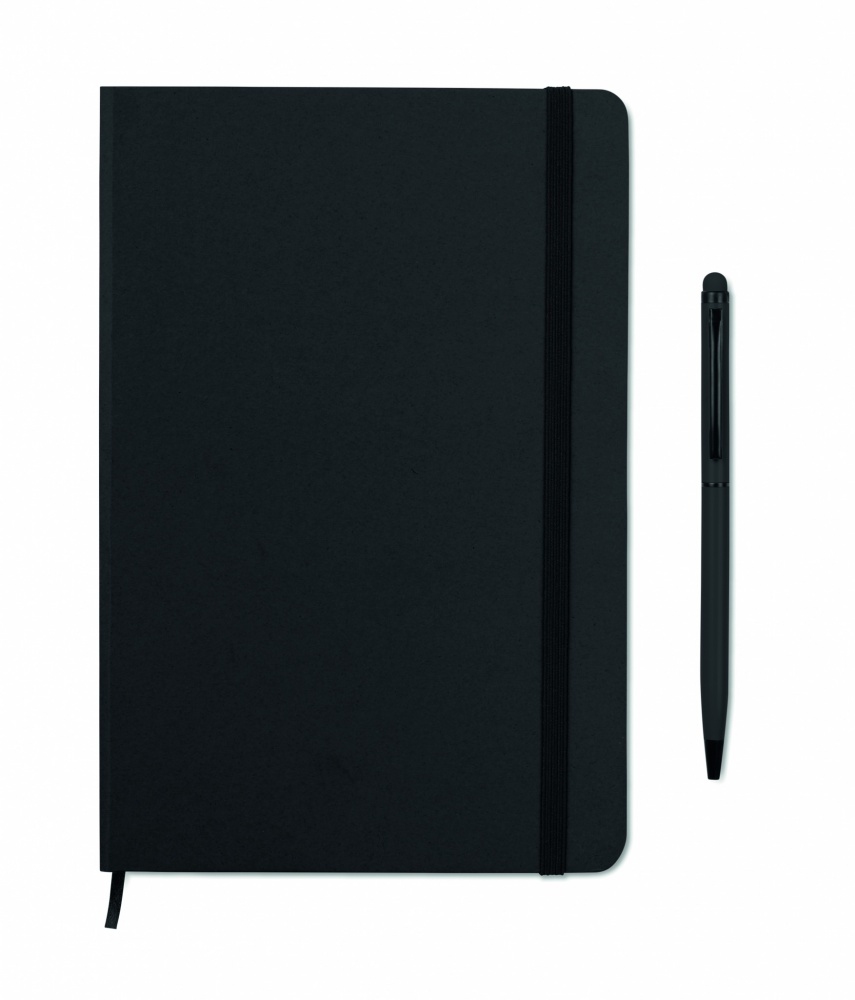 Logotrade corporate gifts photo of: A5 notebook w/stylus 72 lined