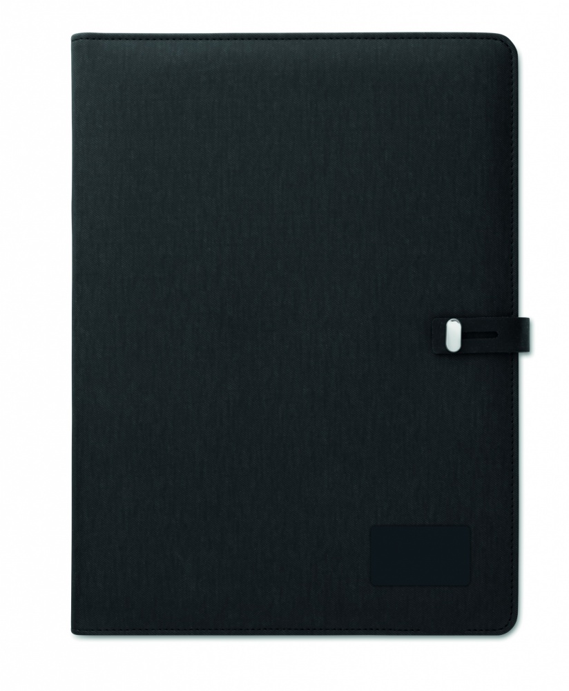 Logo trade corporate gifts image of: A4 folder w/wireless charger5W
