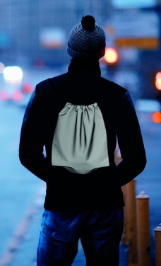 Logotrade promotional product picture of: High reflective drawstring bag