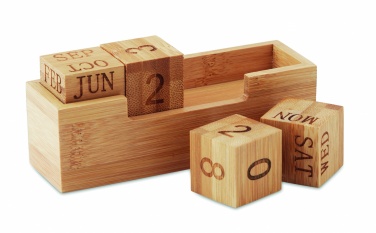 Logotrade promotional items photo of: Bamboo calendar