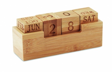 Logotrade promotional giveaways photo of: Bamboo calendar