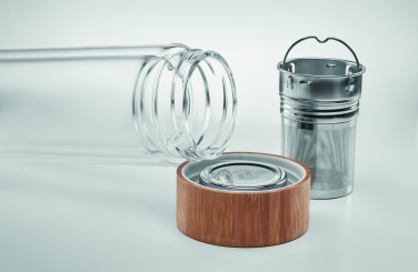 Logotrade promotional merchandise photo of: Double wall glass bottle 400ml München