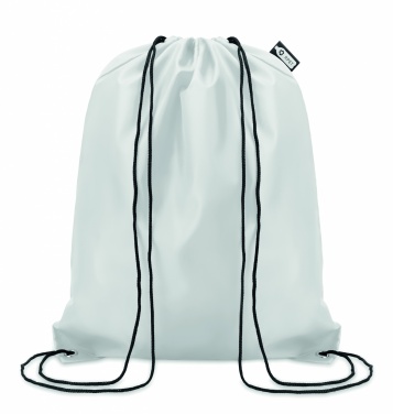 Logotrade promotional giveaway image of: 190T RPET drawstring bag