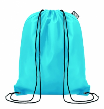 Logo trade advertising product photo of: 190T RPET drawstring bag