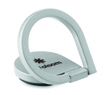 Logo trade promotional products image of: Phone holder-stand ring