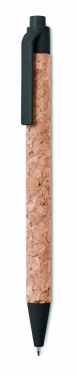 Logotrade business gift image of: Cork/ Wheat Straw/ABS ball pen