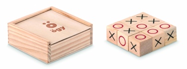 Logotrade promotional gift picture of: Wooden tic tac toe