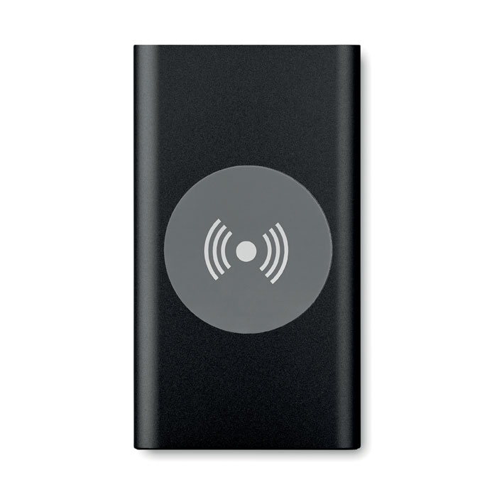Logo trade promotional gift photo of: Wireless Power bank 4000mAh