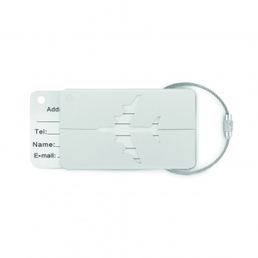 Logotrade promotional gift image of: Aluminium luggage tag
