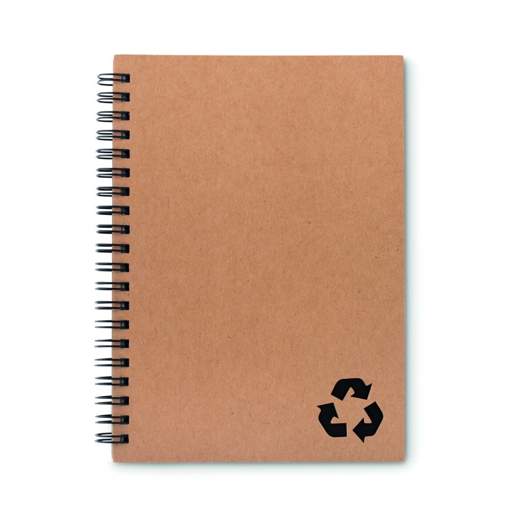 Logo trade advertising product photo of: Mineral paper notebook 70 line
