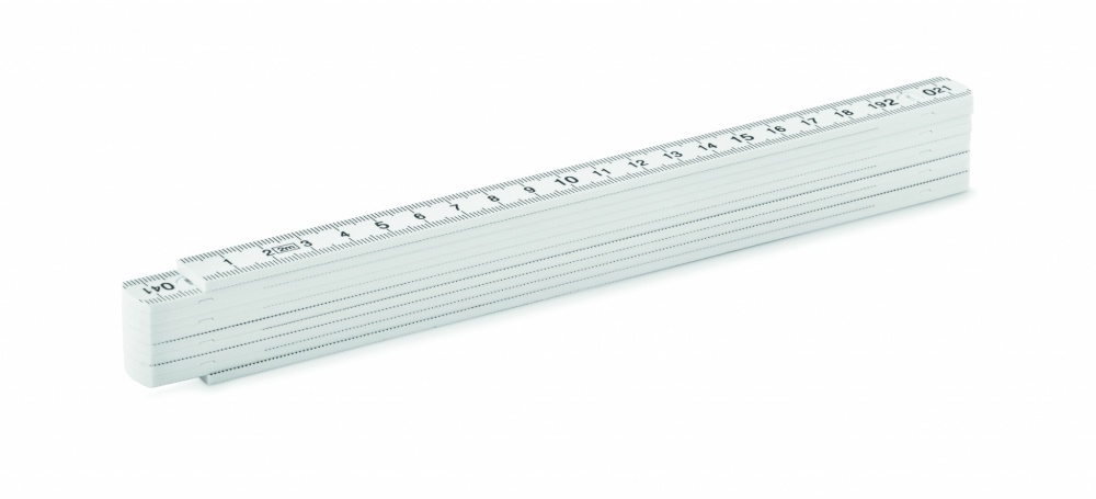 Logo trade advertising products image of: Folding ruler 2m
