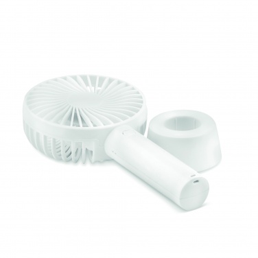 Logo trade promotional merchandise photo of: USB desk fan with stand 