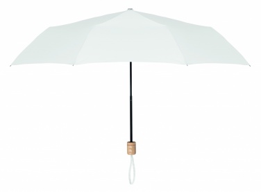 Logo trade promotional items image of: 21 inch RPET foldable umbrella