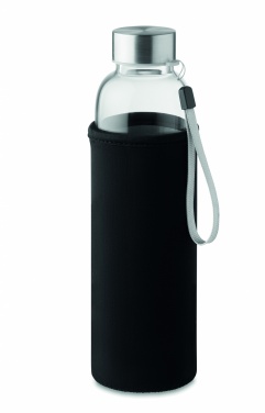 Logotrade promotional gift image of: Single wall glass bottle 500ml