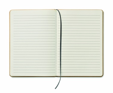 Logo trade promotional item photo of: A5 recycled notebook 80 lined