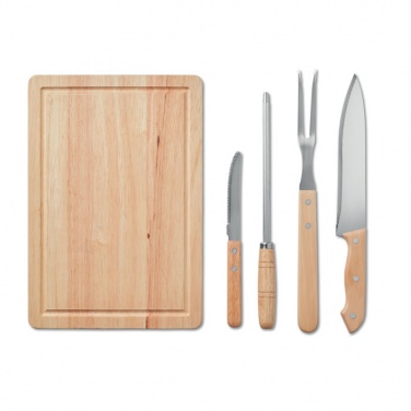 Logotrade promotional merchandise picture of: Set of 4 BBQ Grilling accessori