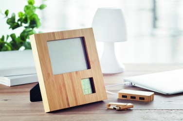 Logotrade promotional product image of: Photo frame with weather statio