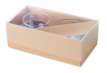 Logo trade corporate gift photo of: Set of 2 double wall espresso