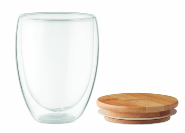 Logo trade promotional gift photo of: Double wall glass 350 ml Cologne