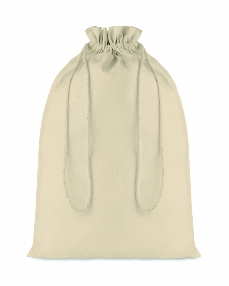 Logotrade promotional merchandise picture of: Large Cotton draw cord bag 30 x 47 cm
