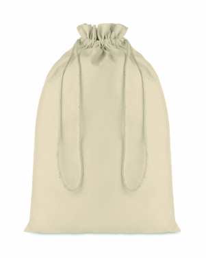 Logotrade promotional merchandise photo of: Large Cotton draw cord bag 30 x 47 cm
