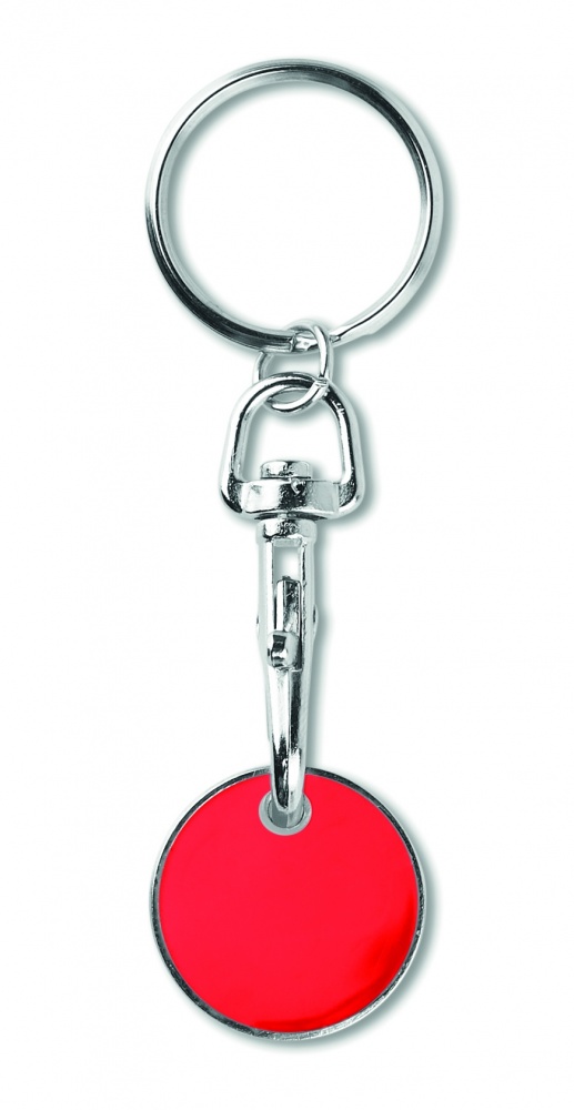 Logotrade promotional product image of: Key ring token (€uro token)