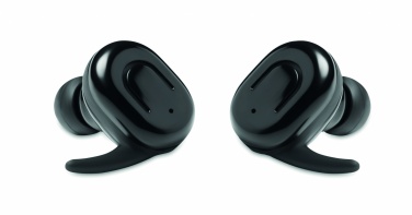 Logo trade promotional products image of: TWS earbuds with charging box