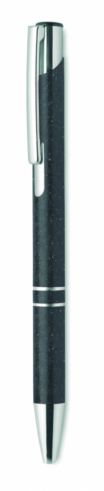 Logotrade promotional gift image of: Wheat Straw/ABS push type pen