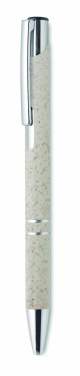 Logotrade promotional gift picture of: Wheat Straw/ABS push type pen