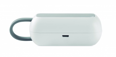 Logo trade promotional giveaways picture of: TWS wireless charging earbuds