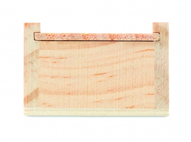 Logotrade promotional merchandise picture of: Stationery set in wooden box