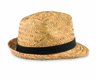 Logo trade advertising products image of: Natural straw hat