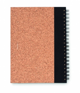 Logotrade promotional merchandise picture of: Cork notebook with pen