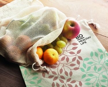 Logo trade promotional product photo of: 140gr/m²cotton food bag