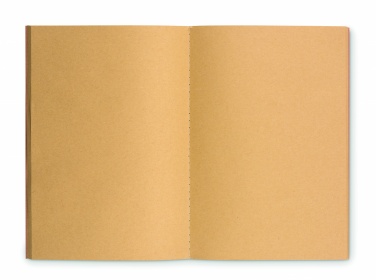 Logo trade promotional merchandise photo of: A5 recycled notebook 80 plain