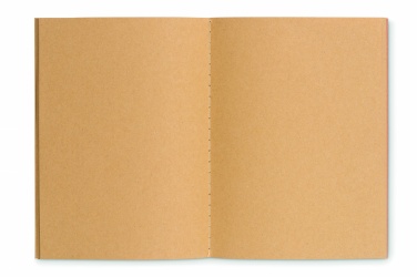 Logo trade corporate gift photo of: A6 recycled notebook 80 plain