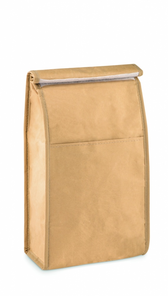 Logotrade promotional item picture of: Woven paper 3L lunch bag