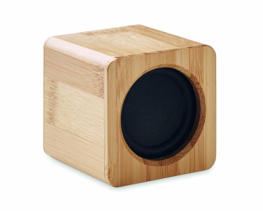Logotrade corporate gift image of: Bamboo wireless speaker