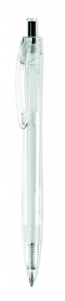 Logotrade promotional item image of: RPET push ball pen
